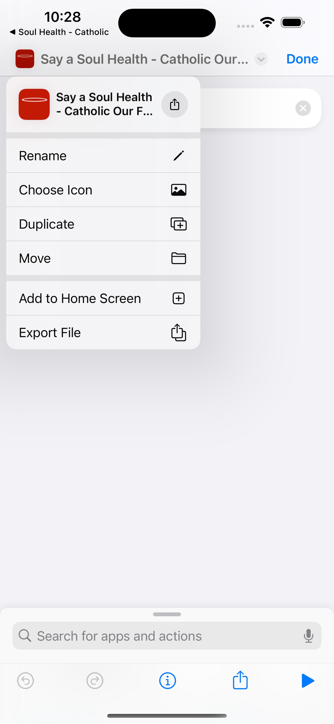 select apps screenshot